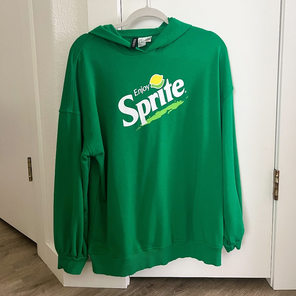 Sprite hoodie Divided H&M size XS